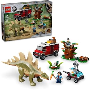 Conjunto Construção De Descoberta Estegossauro - Lego 76965
