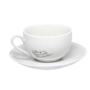 Cj Xicara Cafe 12Pcs 160Ml Manhat Branco