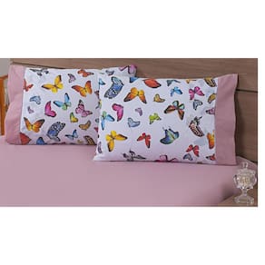 Kit 04 Fronhas Avulsas 80X60Cm Percal 100% Algodão 180 Fios