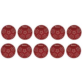 10 Telas Para Banheiro Mictorio Bralimpia Cor Vermelha 15Cm