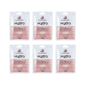 Sache Maxihair 50G Hidra Hialuronico - Kit Com 6Un