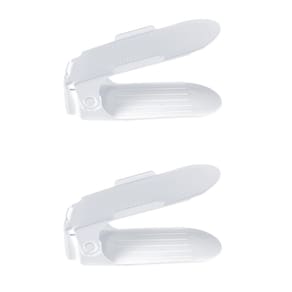 Kit 2 Organizadores Sapatos Reforçado Regulagem Transparente
