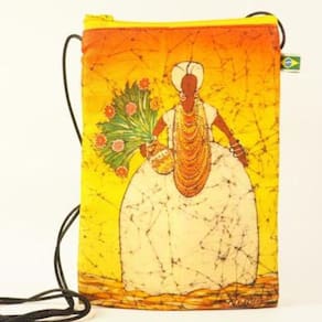 Bolsa Hippie Chic Em Tecido 12,5 X 18 Cm Batik Mendes