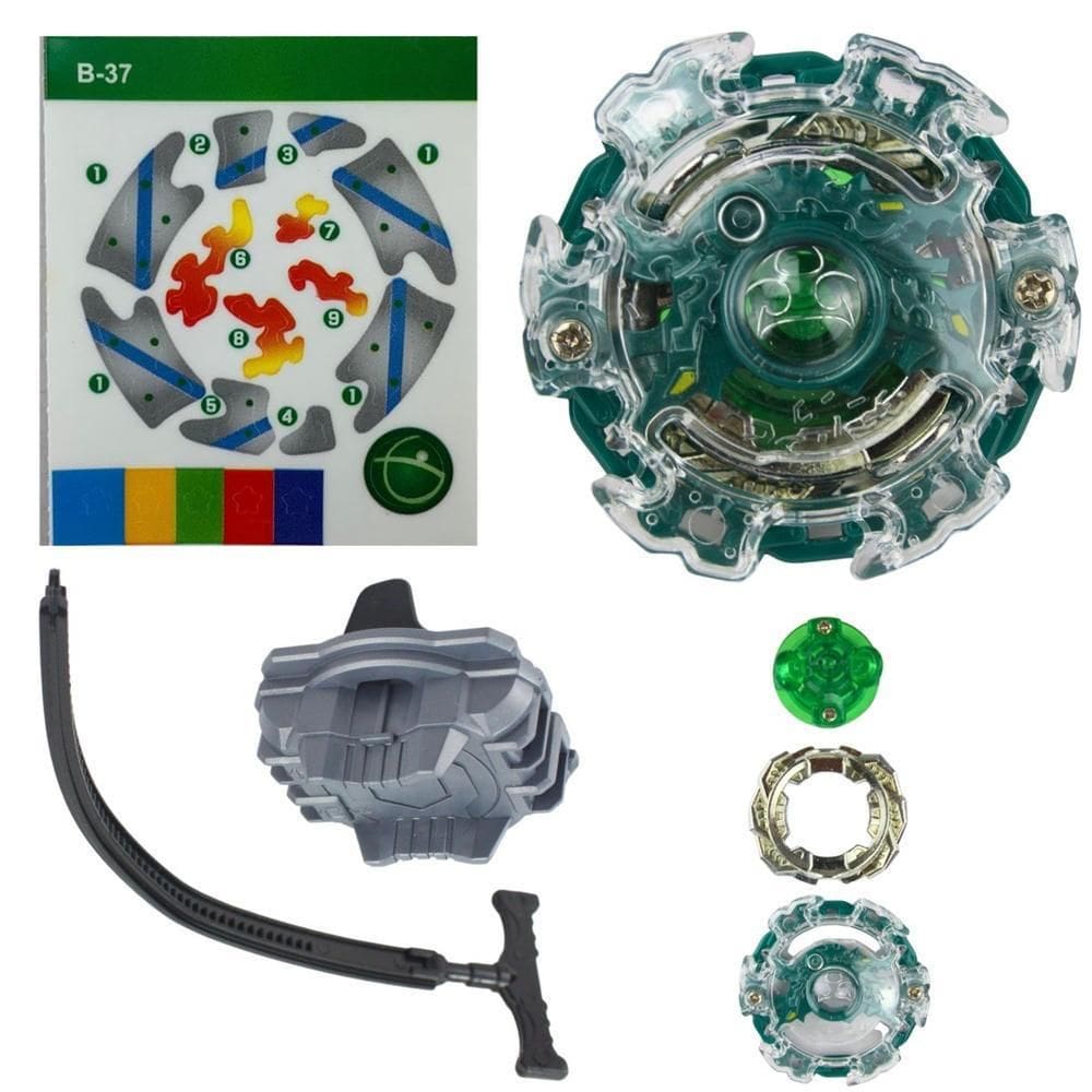 Kit Beyblade Kerbeus K2 Com Lançador