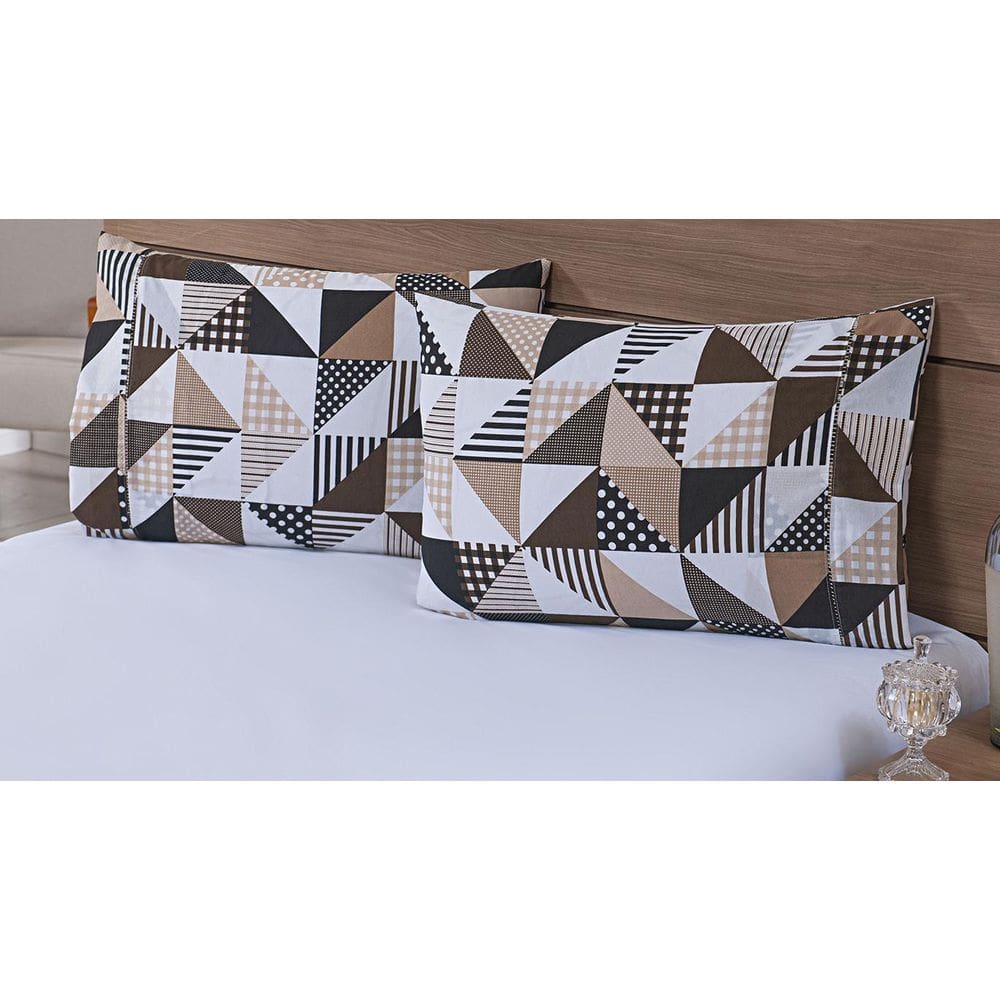 Par Fronhas Avulsas 80X60Cm Percal 100% Algodão 180 Fios