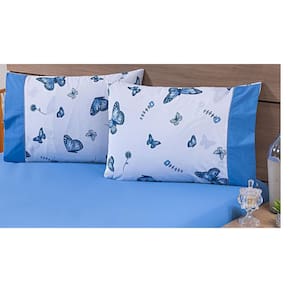 Kit 08 Fronhas Avulsas 80X60Cm Percal 100% Algodão 180 Fios