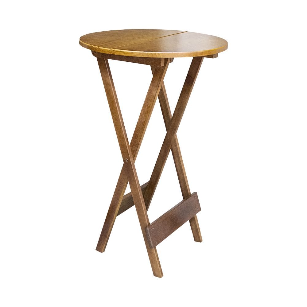 Mesa de Madeira Bistrô Castanho