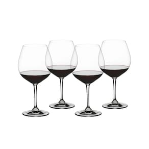 Conjunto 4 Taças de Cristal Nachtmann ViVino Burgundy 700mL