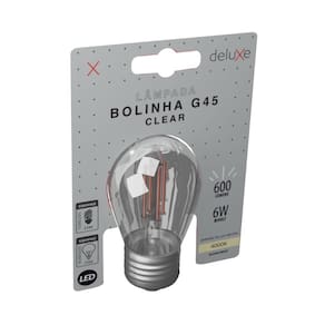 Lâmpada Led Filamento Avant Clear G45 6W 4000k E27 Bivolt