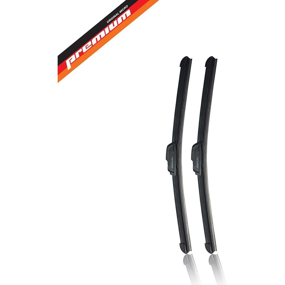 Palhetas Micro Diant. Aeroflat Par 24&quot; / 24&quot; Pol. - Mercedes-benz Classe C 09 Em Diante - Classe C 09 Em Diante [F103]