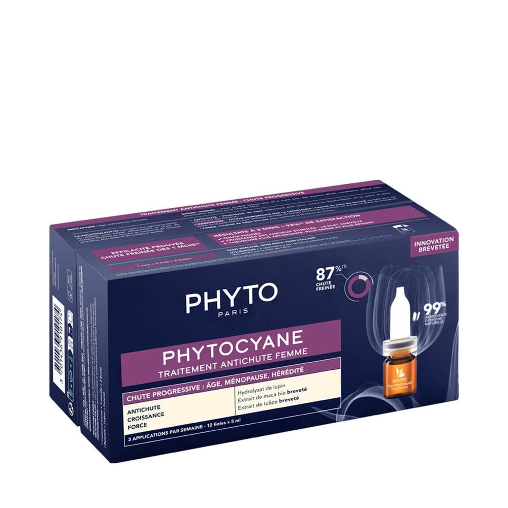 Phyto Paris Phytocyane Women - Tratamento Antiqueda Progressiva 12x5ml