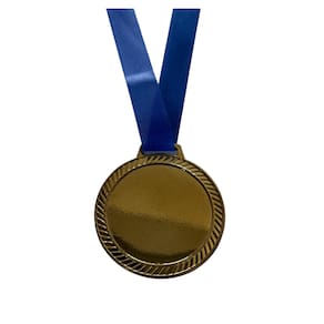 30 Medalhas de Aço 6cm Ouro Prata Bronze Centro Liso Esporte