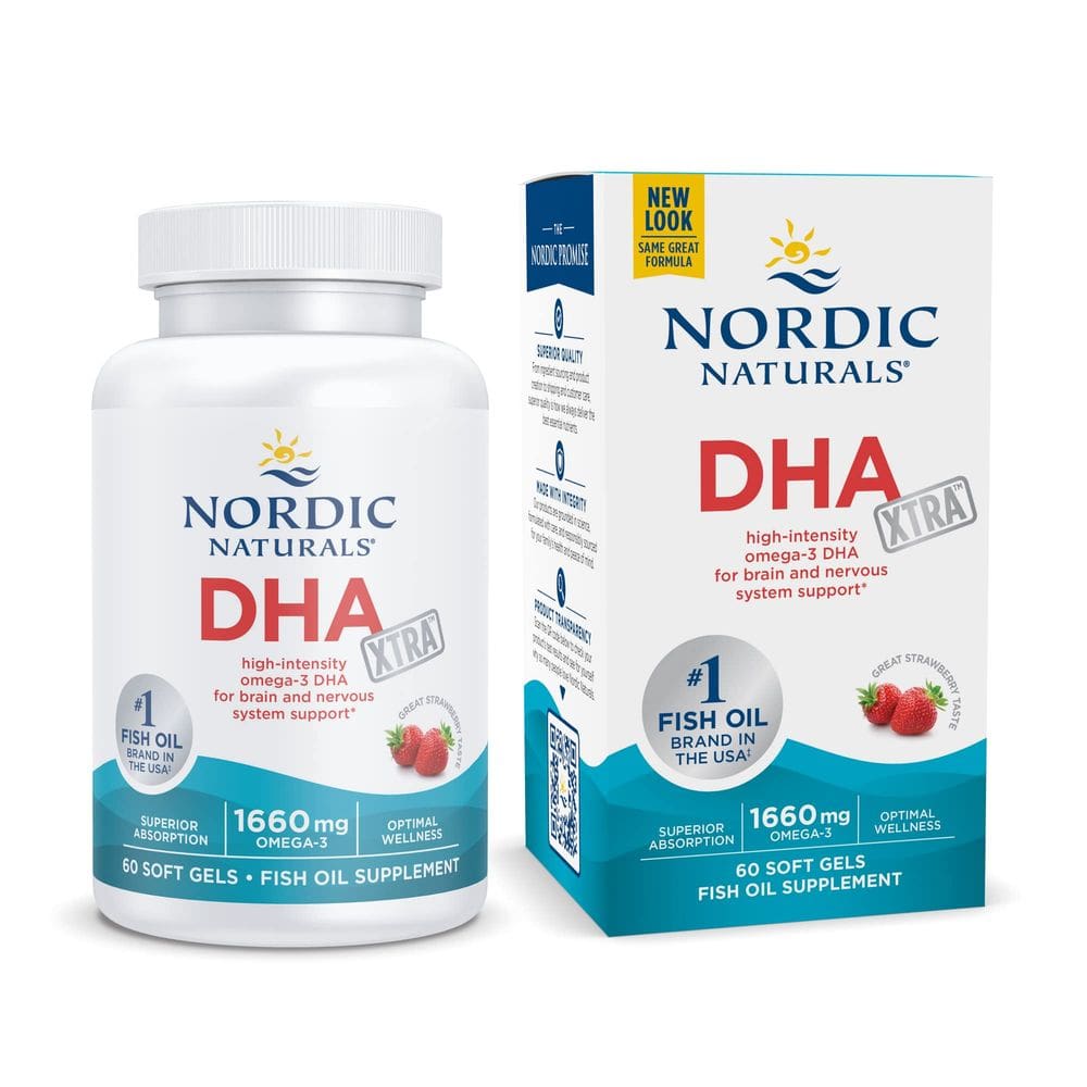Suplemento Nordic ls DHA Xtra 60 Cápsulas Gelatinosas 1660 mg