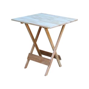 Mesa de Madeira 70x70 Crua