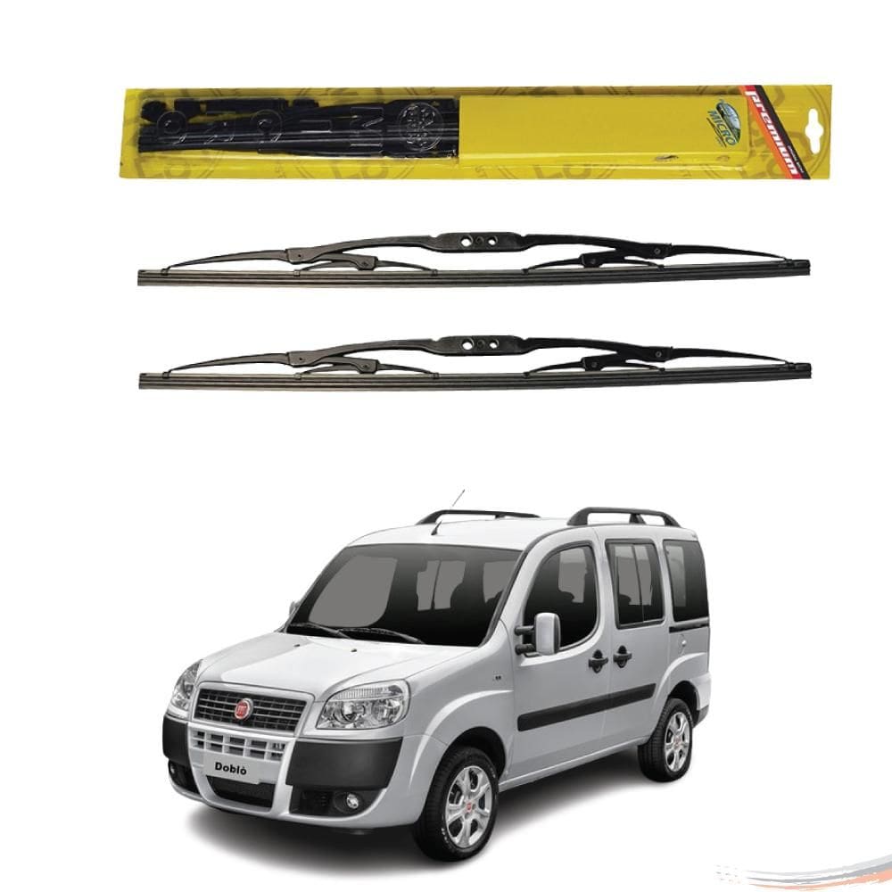 Par Palhetas Dianteiras Metálicas 23”/19” Dobló Após 2001 [F103]