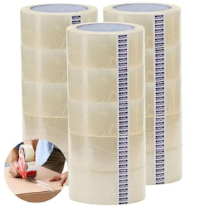 Fita Adesiva Transparente Larga 45Mmx100M 15 Rolos Embalagem