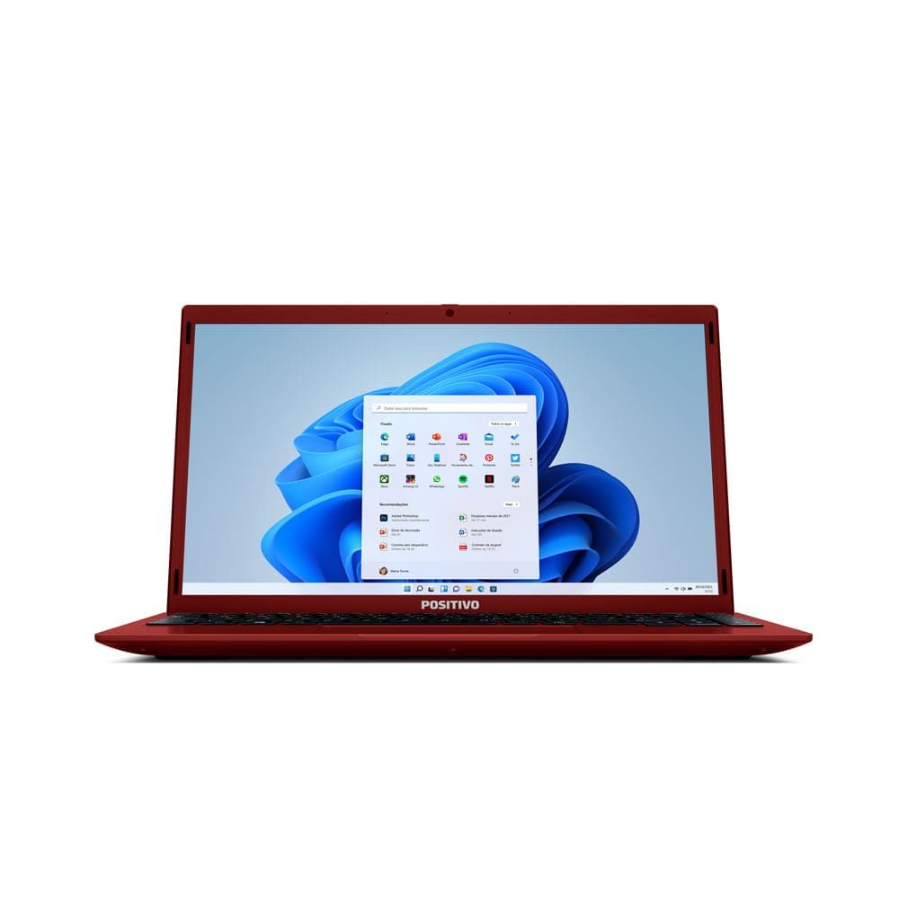 Notebook Positivo Motion C464F Intel® Celeron® N4020 Windows 11 Home 4GB 64GB eMMC 14,1” LED HD - Inclui Microsoft 365*