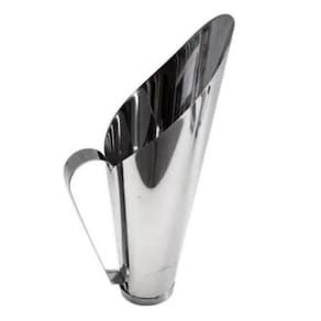 Concha Medidor P/ Cereal / Grão / Ração - 100g Em Aço Inox