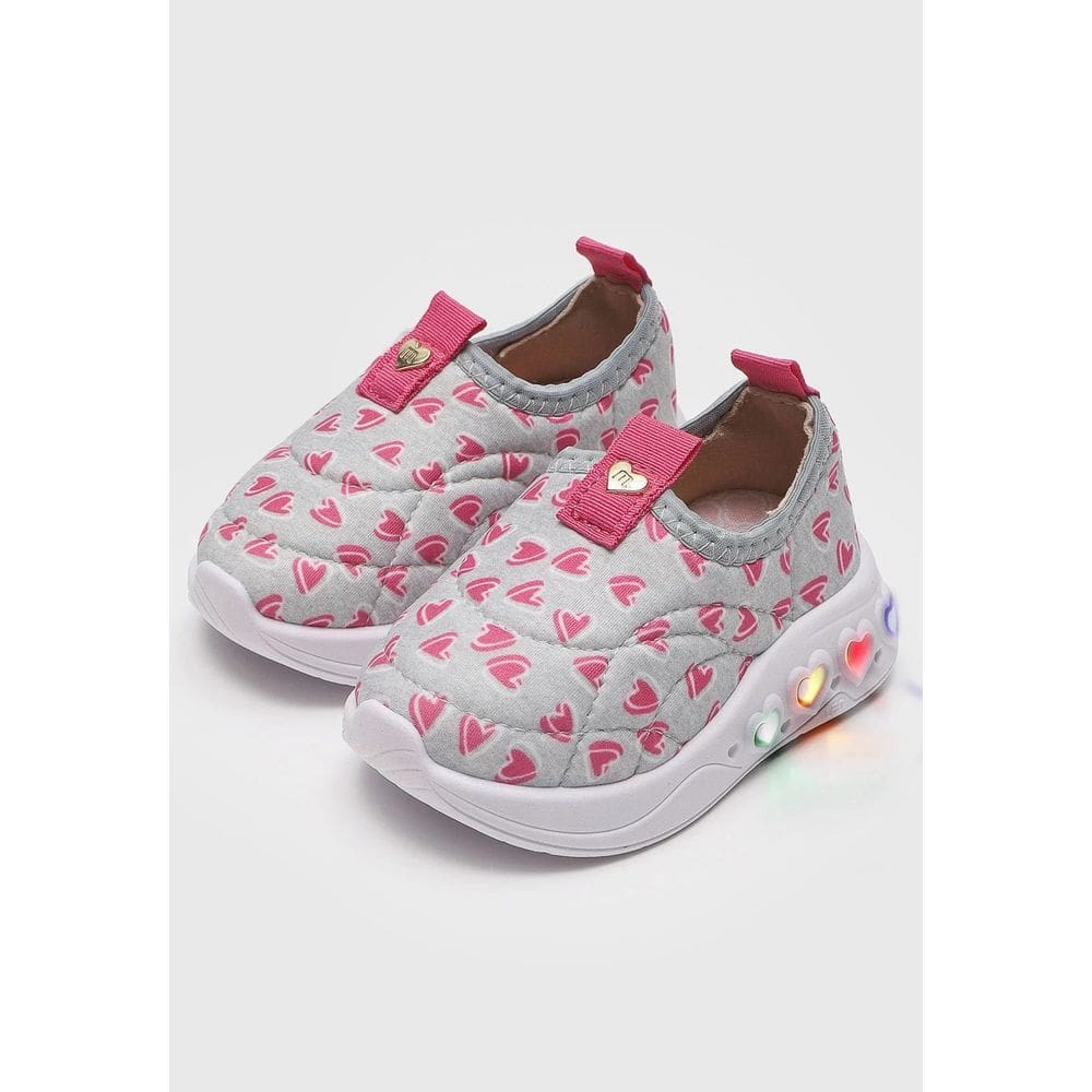 Tênis Infantil Meninas Molekinha Com Luz