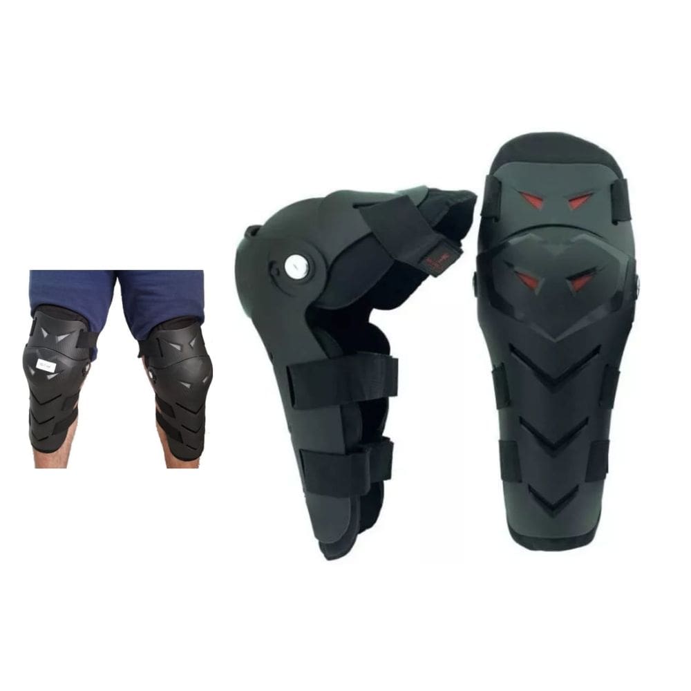 Joelheira Trilha Articulada Red Dragon Downhill