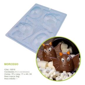 Forma Especial Silicone 3 Partes Morcego Bwb 10510 Halloween