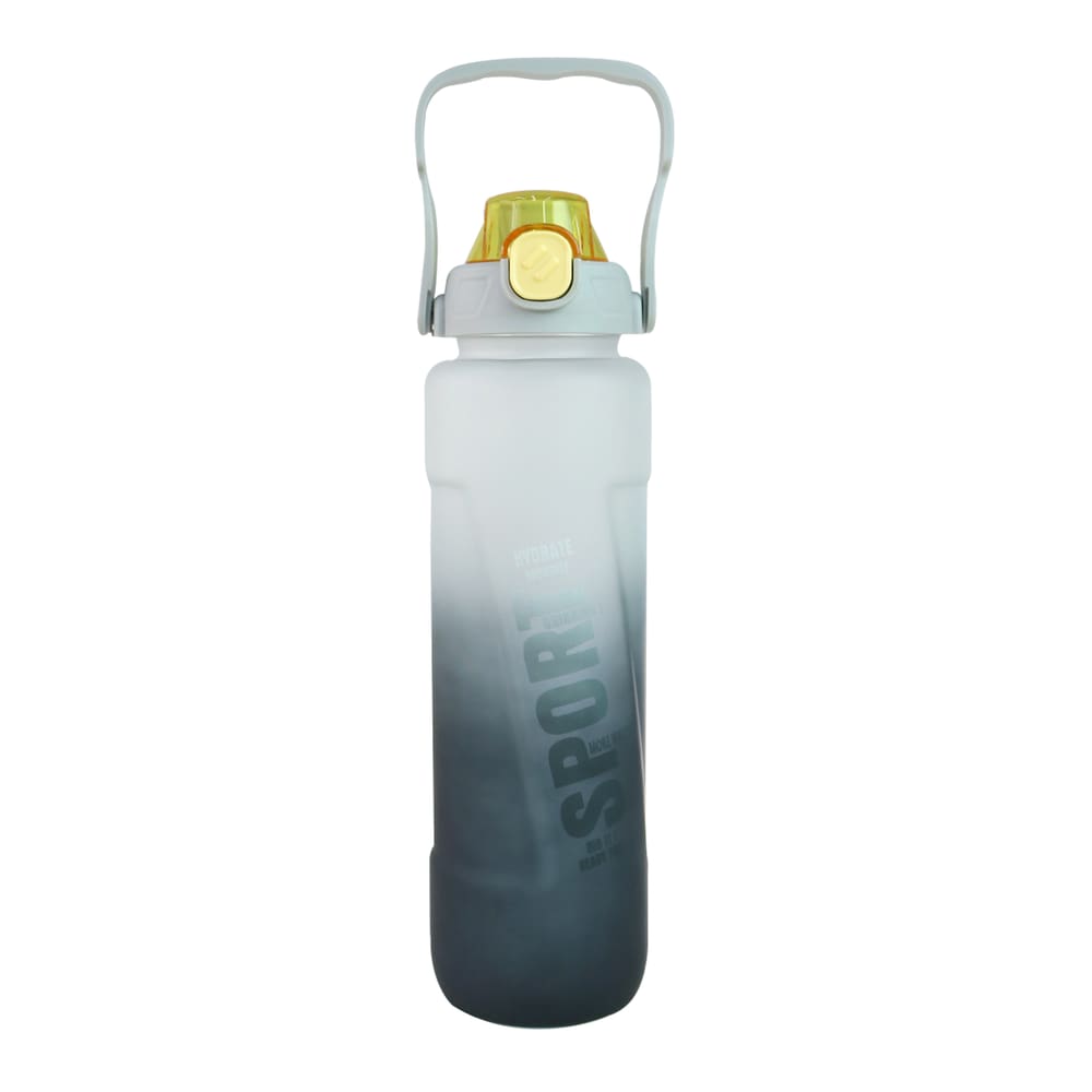 Garrafa Água Academia Sport De Plástico Com Alça 1000Ml