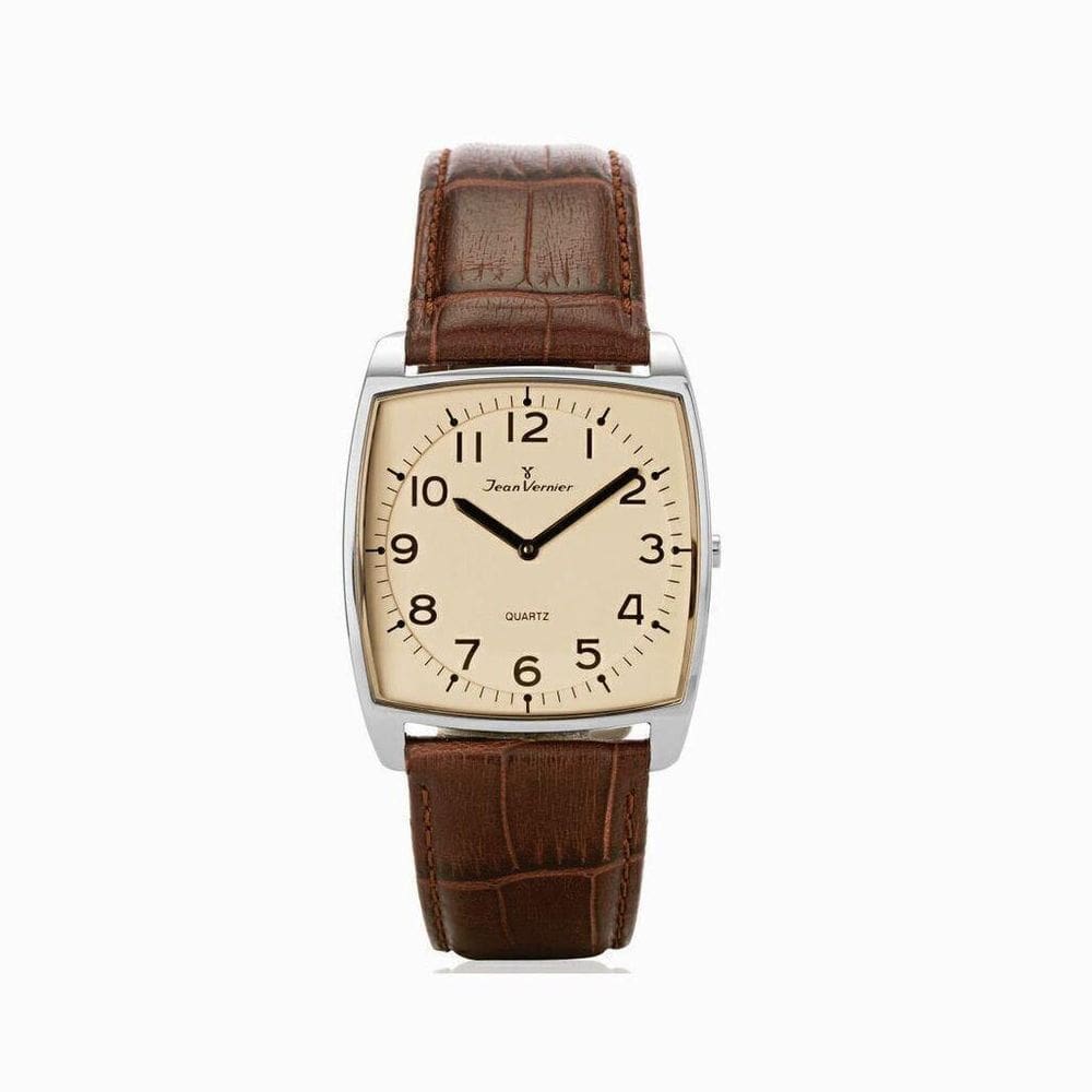 Relógio Jean Vernier Masculino Couro - Jv06405G