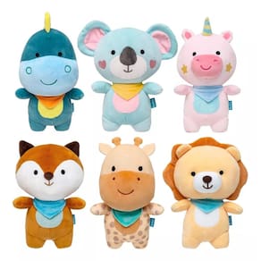 Kit Completo Pelúcias Tuminha Soft Buba 6 Unidades
