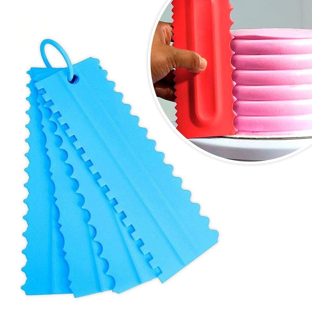 Kit Espátulas Para Bolo Confeiteiro