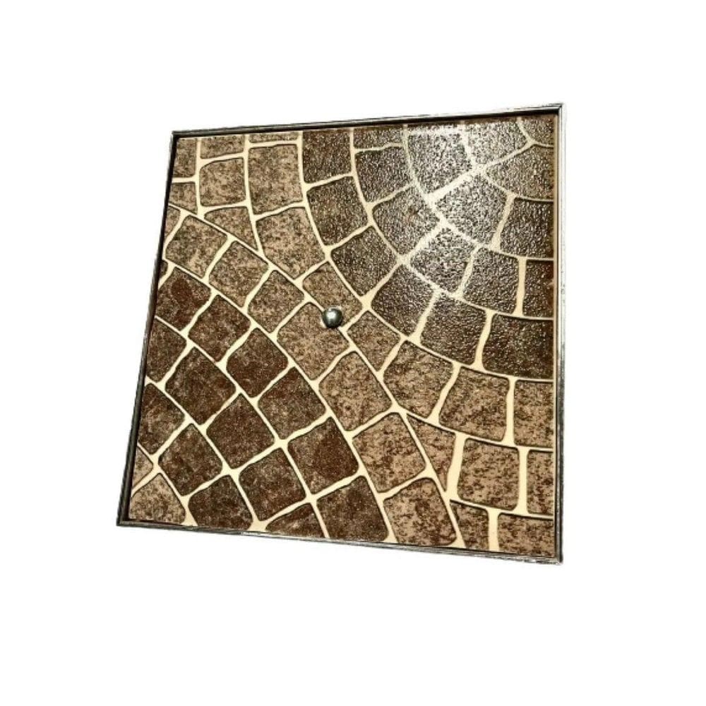 Tampa De Encaixe Oculta - 50X50 Cm - Alumínio