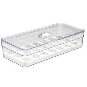 Organizador De Alimentos Porta 21 Ovos 3,6 Lts 34Cm Tampa
