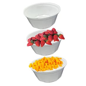 Kit 100 Cumbuca Pote Isopor Térmico 300Ml Para Festas Caldos