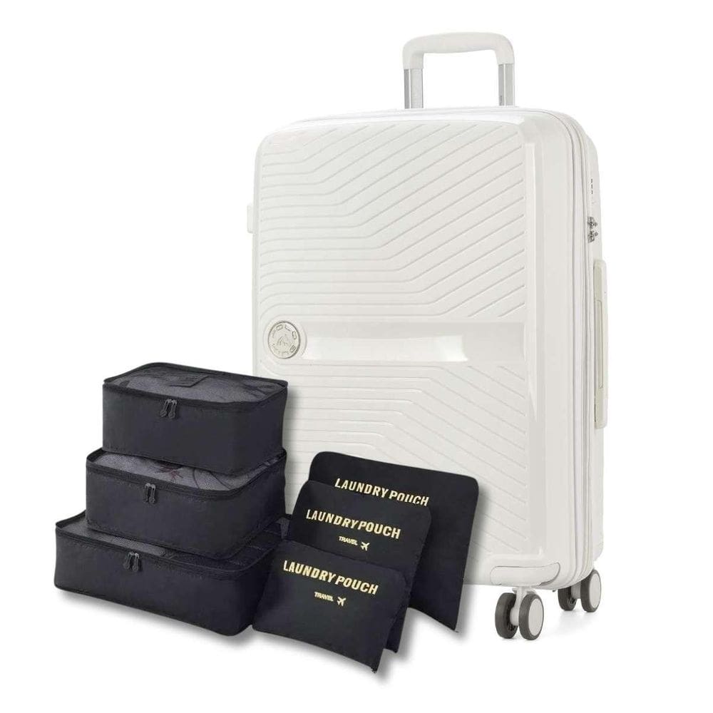 Mala De Viagem Com Kit Organizador Bordo 10Kg Polipropileno