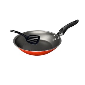 Frigideira Francesa Antiaderente Teflon 20 Cm Cor Vermelho
