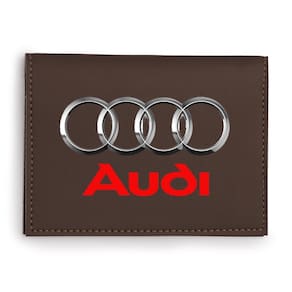 Porta Documento De Carro Bidins Em C. Sintético Para Audi
