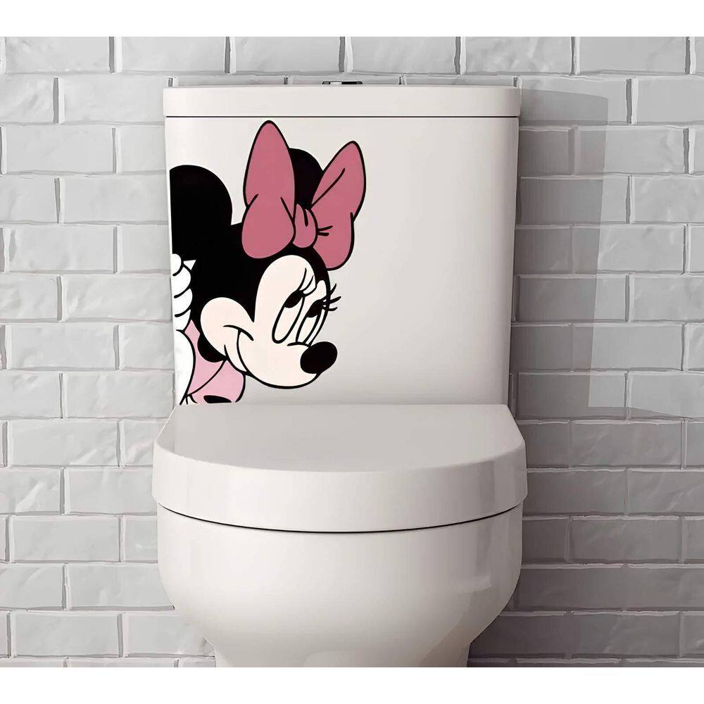 Adesivo Para Vaso Sanitário Minnie Mod03