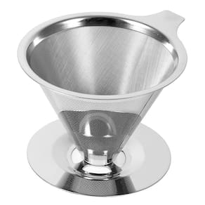 Filtro Coador De Café Pour Over Inox 101 Sem Filtro De Papel