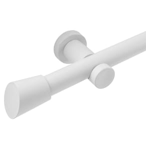 Kit Completo Varão Joy Infantil 28mm 3 Metros com 2 Emendas - Quarto de Criança Branco