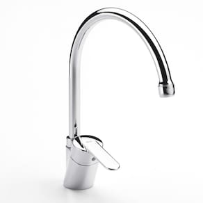 Monocomando para Cozinha de Mesa Bica Alta com Arejador Articulado Victoria-n Cromado