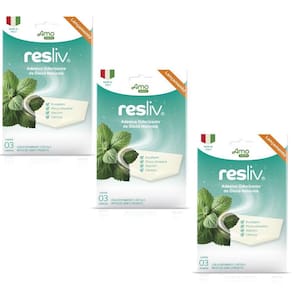 3 Resliv Adesivo Odorizante Para Respiração - Amoveri Farma