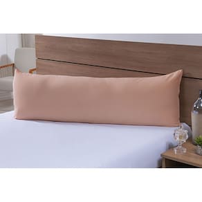Fronha Travesseiro Corpo 1,40Mx45Cm 100% Algodão 200 Fios