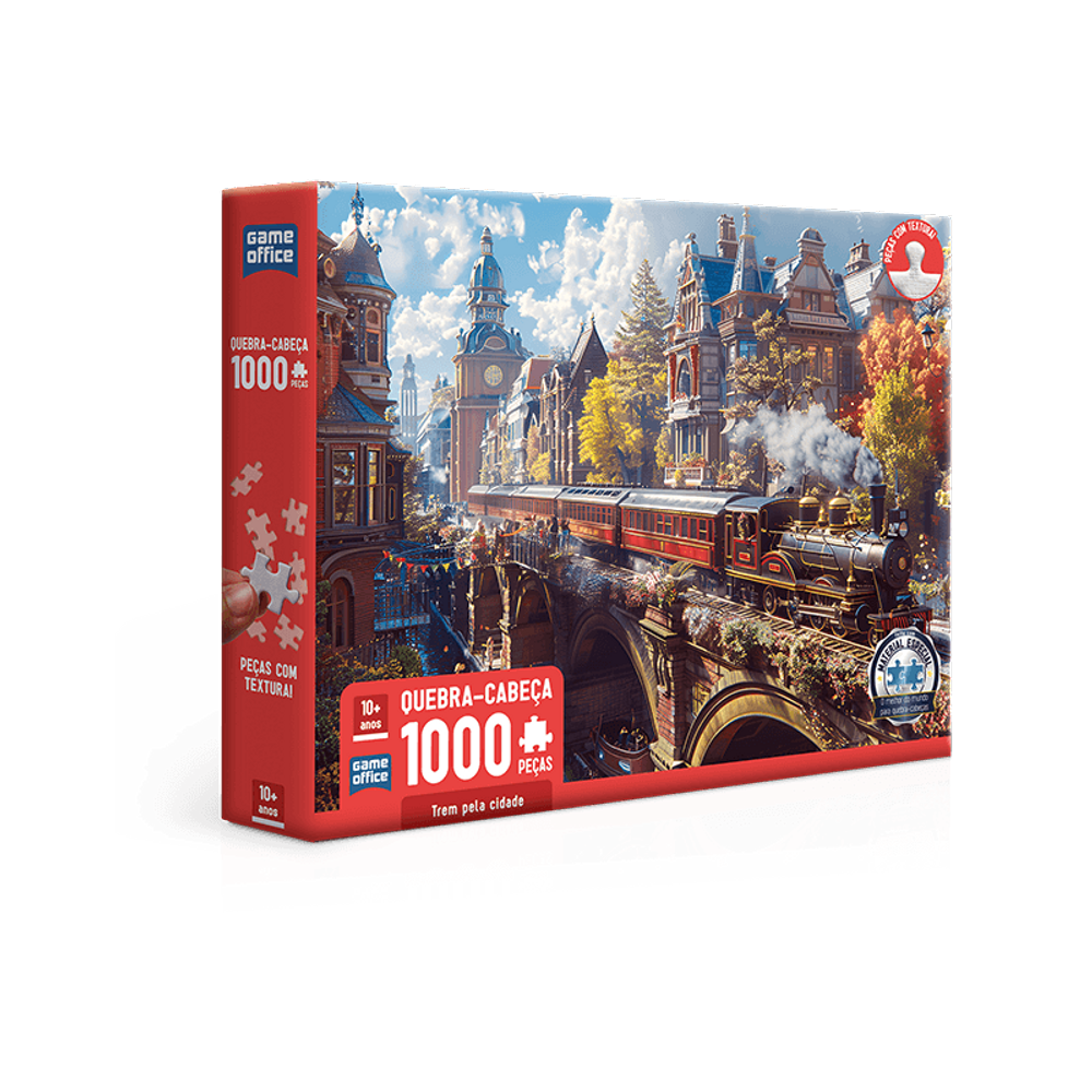 Quebra Cabeca - Trem pela Cidade TOYSTER