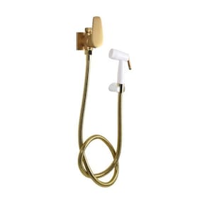 Ducha Higiência Com Derivação Dourado Fosco -Led