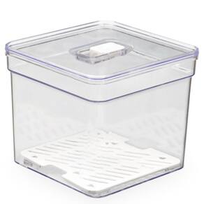 Organizador De Alimentos E Frutas 2,8 Litros 14 Cm Com Tela