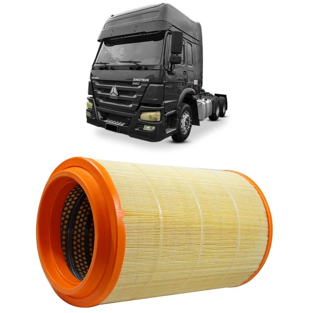 Filtro Ar Howo 380 9.7 12V 2010 a 2013 Mahle LX3562