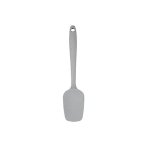 Espátula Colher De Silicone Cinza Mimo Sn23408