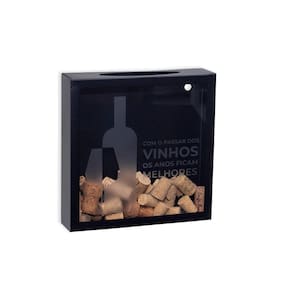 Porta Rolhas Parede De Mesa Vinho Com O Passar Dos Vinhos