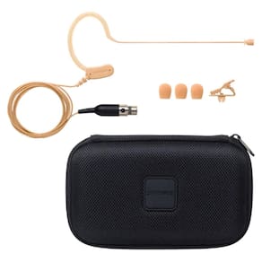 Microfone Headset Shure MX153T/O-TQG Bege