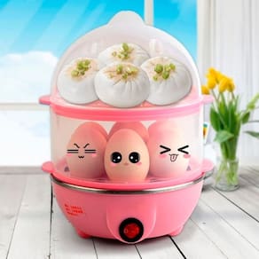 Máquina Para Cozinhar Ovos Portátil Ideal Para O Dia A Dia