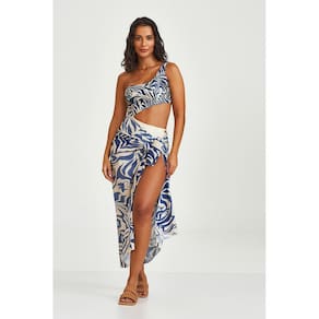 Canga Beach Print Cajubrasil Estampa Beach Print